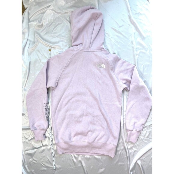 The North Face Women's Hoodie XS Lavender Purple Silver Metallic Foil Logo NWT - Picture 7 of 9